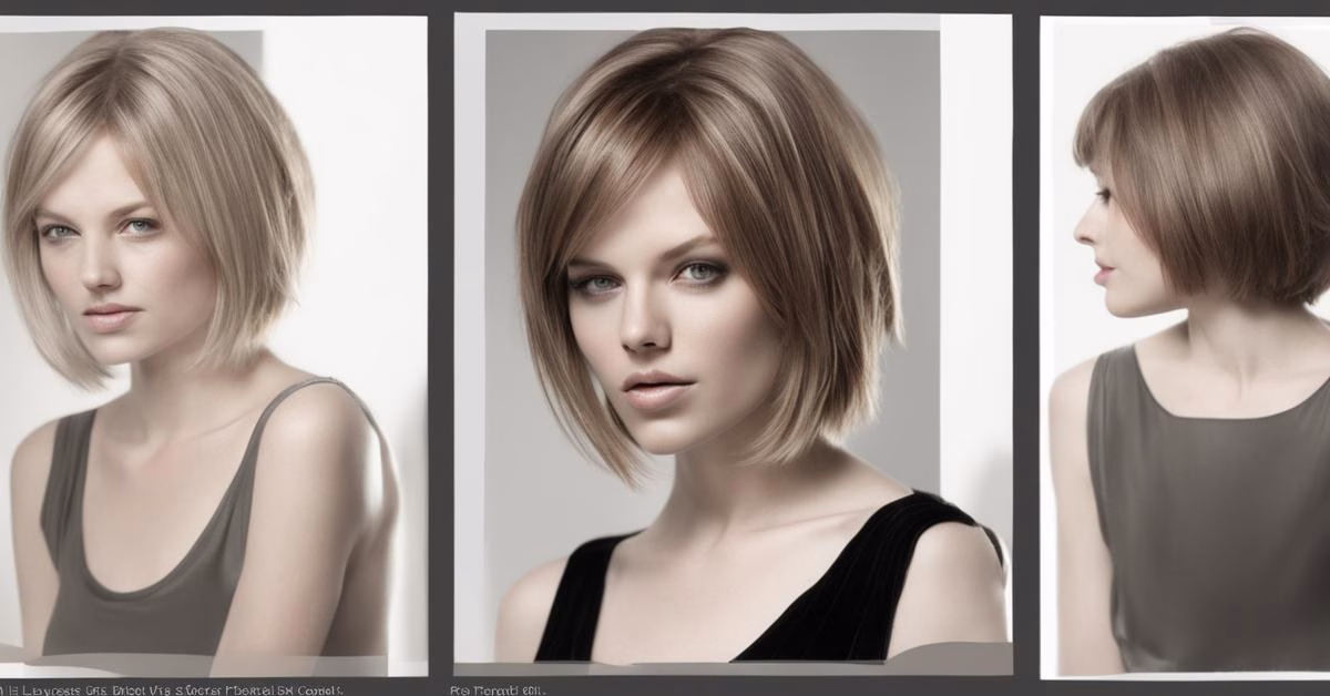 Cieniowany bob fryzura: Najmodniejszy long bob i krótki bob na 2024