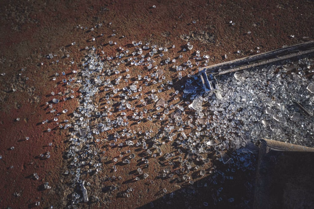 sennik potłuczone szkło