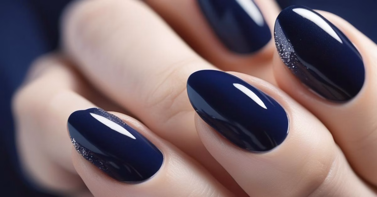 Paznokcie Granatowe: Inspiracje & Najmodniejsze Stylizacje 2025